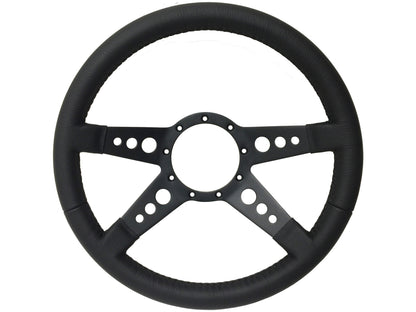 1960-73 Chevy Truck, GMC Steering Wheel Kit | Black Leather | ST3171