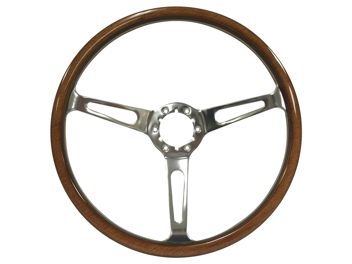 1955-68 Impala Steering Wheel Kit | Deluxe Walnut Wood | ST3554