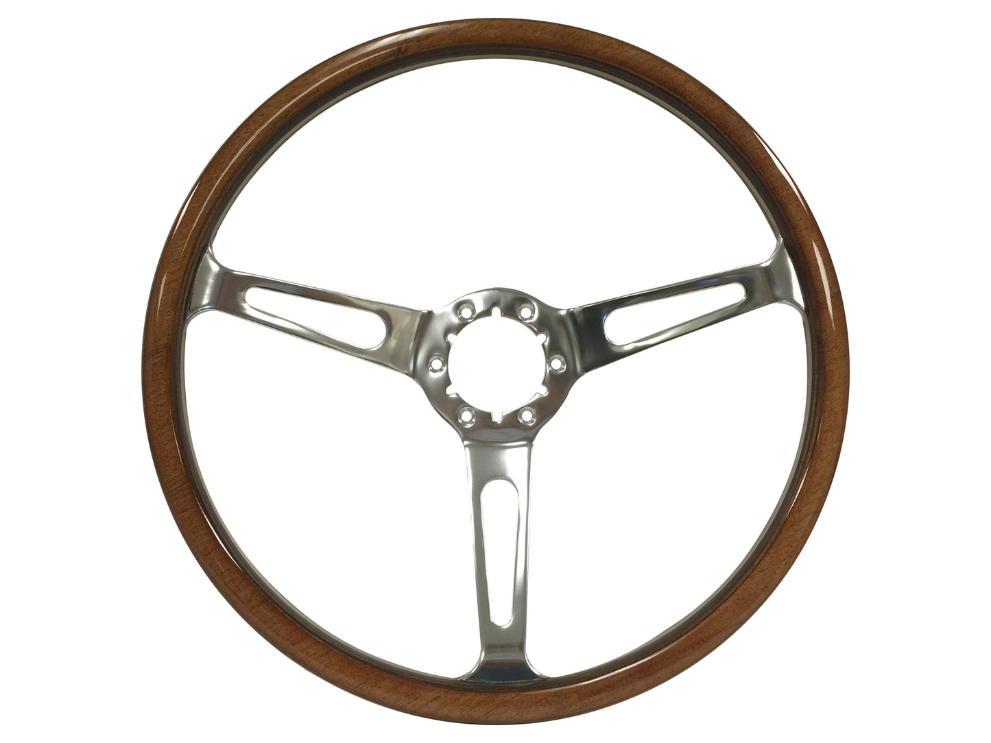 1978-91 Ford Bronco Steering Wheel Kit | Deluxe Walnut Wood | ST3554