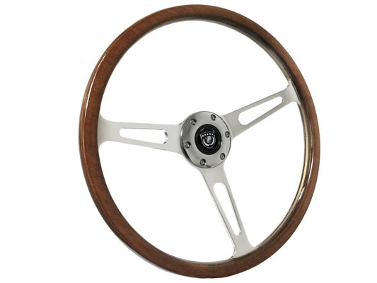 VSW S6 Steering Wheel | Deluxe Walnut Wood | ST3554