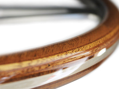 VSW S6 Steering Wheel | Deluxe Walnut Wood | ST3554