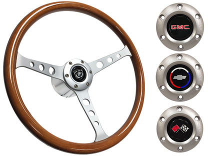 1960-73 Chevy Truck, GMC Steering Wheel Kit | Classic Wood | ST3578