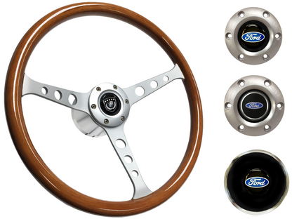 1965-69 Ford Ranchero Steering Wheel Kit | Classic Wood | ST3578