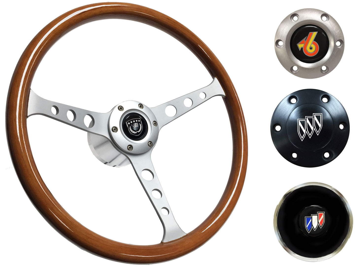 1969-89 Buick Telescopic Steering Wheel Kit | Classic Wood | ST3578