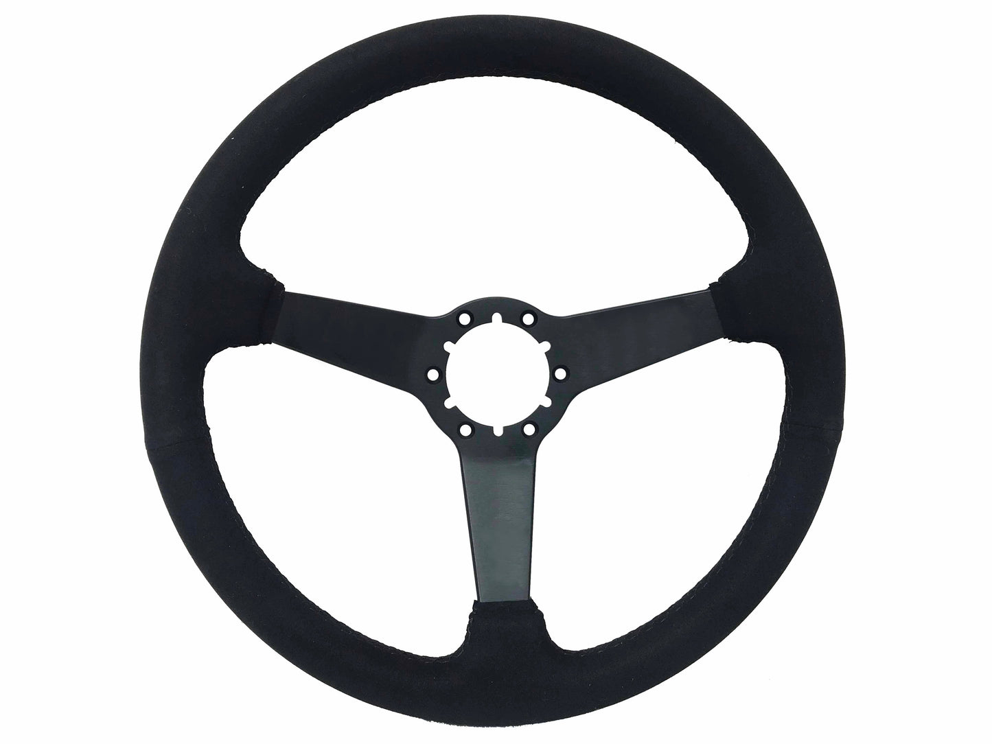 1970-88 Monte Carlo Steering Wheel Kit | Black Ultralux Suede | ST3582BLK