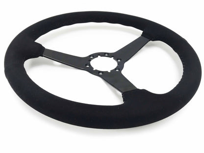 1984-89 Corvette Steering Wheel Kit | Black Ultralux Suede | ST3582BLK