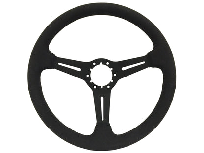 1970-88 Monte Carlo Steering Wheel Kit | Black Ultralux Suede | ST3584BLK