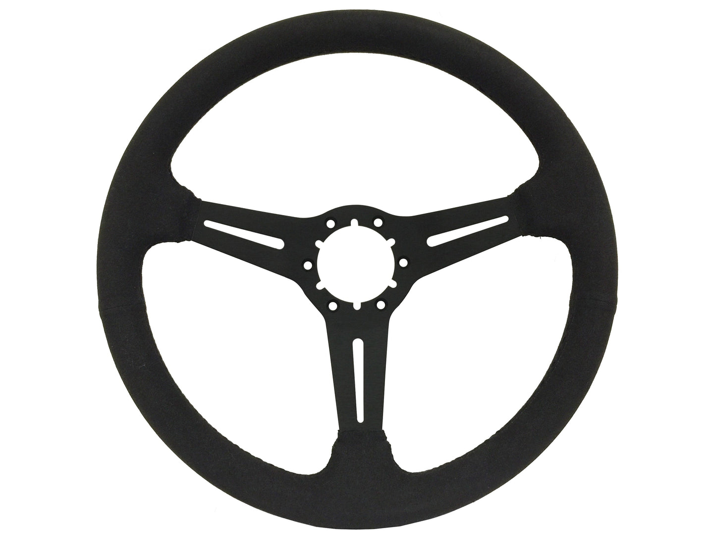 1970-79 Ford Ranchero Steering Wheel Kit | Black Ultralux Suede | ST3584BLK