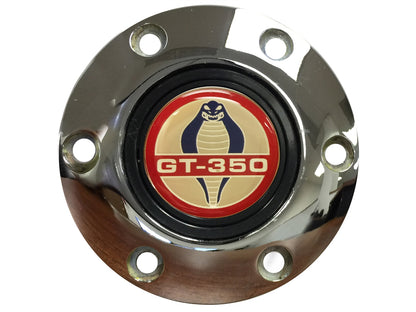 VSW S6 | Ford Cobra GT-350 Emblem | Chrome Horn Button | STE1003CHR