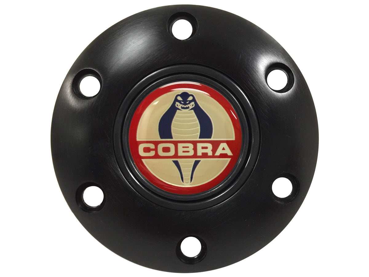 VSW S6 | Ford Cobra Emblem | Black Horn Button | STE1005BLK