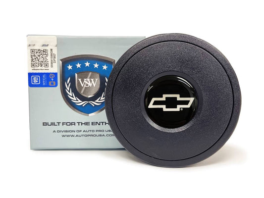 VSW S9 | Silver Chevy Bow Tie Emblem | Standard Horn Button | STE1023