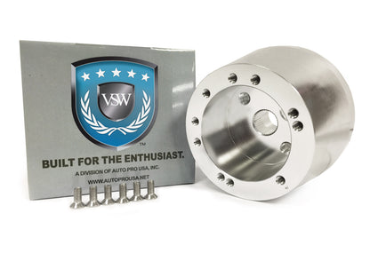 1974-95 Jeep 6-Bolt Steering Wheel Kit | Mahogany / Chrome