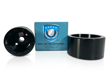 1969-89 GM Telescopic | S6 Black Hub Adapter | STH1040BLK