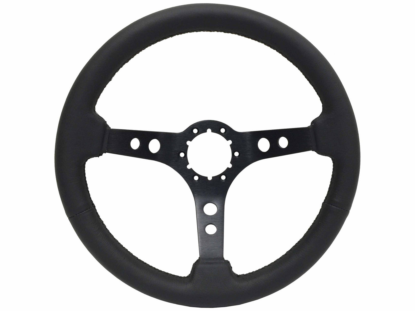 1990+ Nissan 200SX Steering Wheel Kit | Black Leather | ST3094BLK