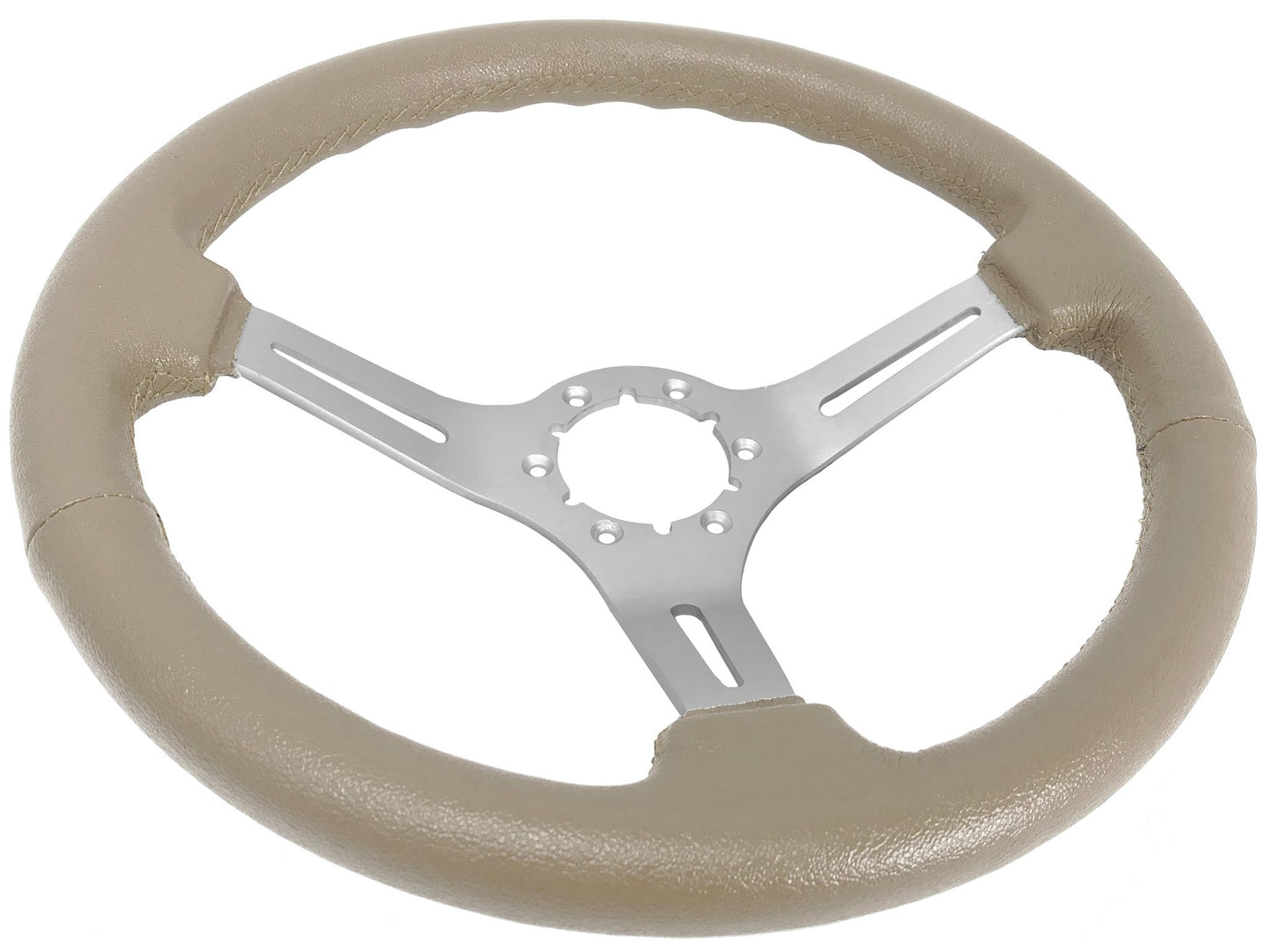 1964.5 Ford Mustang Steering Wheel Kit | Tan Leather