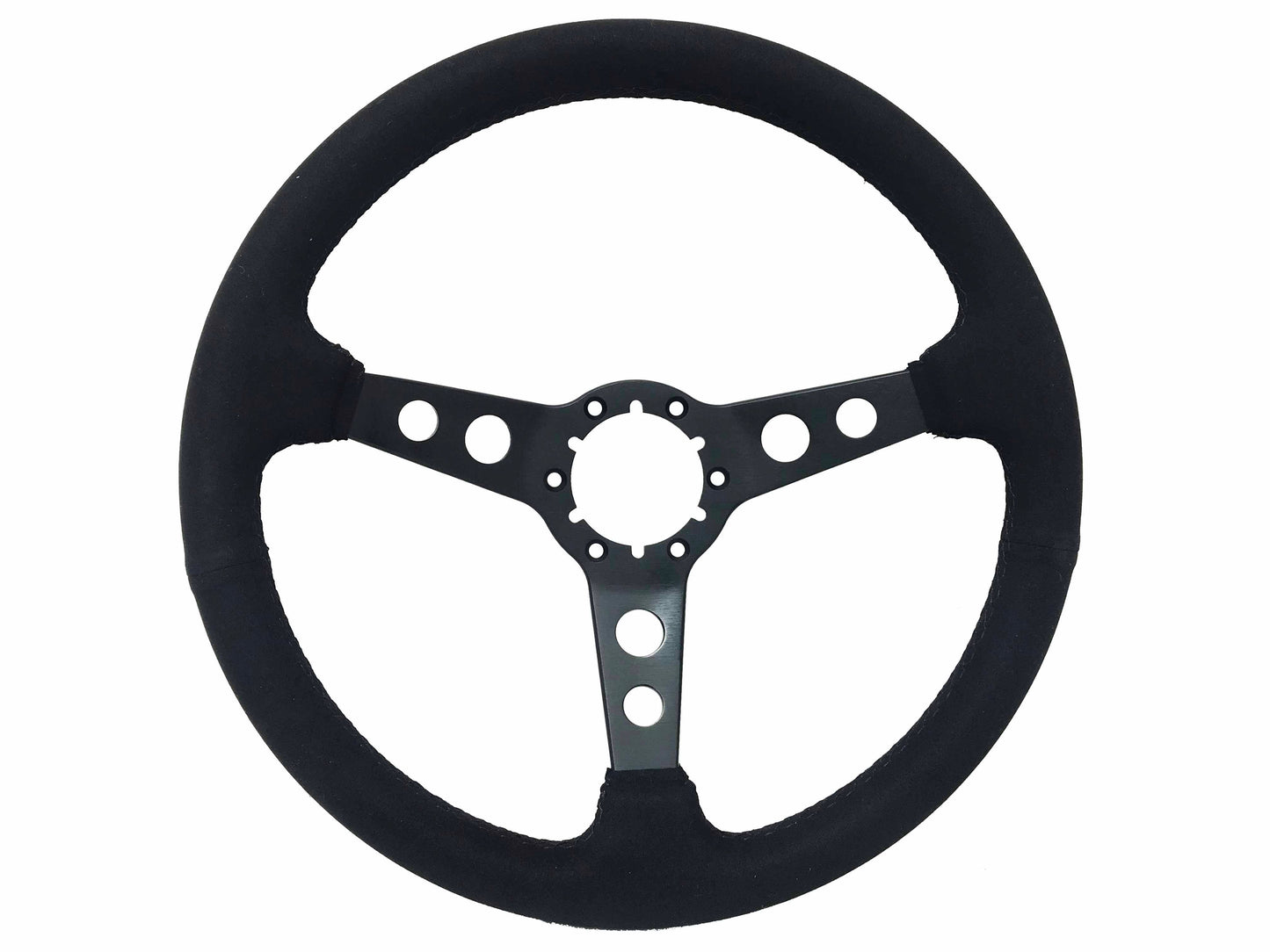 1969-85 Impala Steering Wheel Kit | Black Ultralux Suede | ST3583BLK