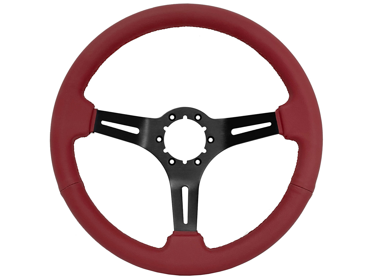 1970 Ford Falcon Steering Wheel Kit | Red Leather | ST3060RED