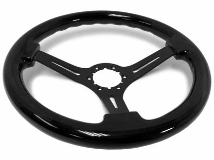 1969-75 Corvette Steering Wheel Kit | Black Ash Wood | ST3073