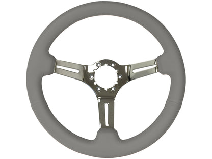 1955-68 Impala Steering Wheel Kit | Grey Leather | ST3012GRY