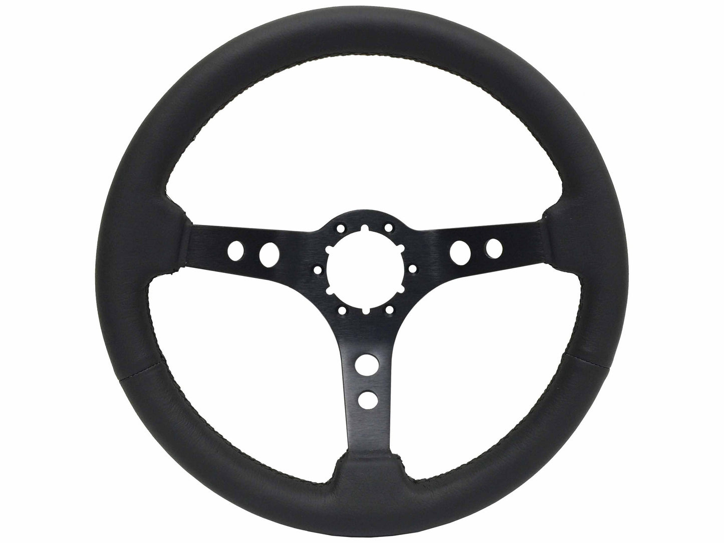 1965-69 Ford Ranchero Steering Wheel Kit | Black Leather | ST3094BLK