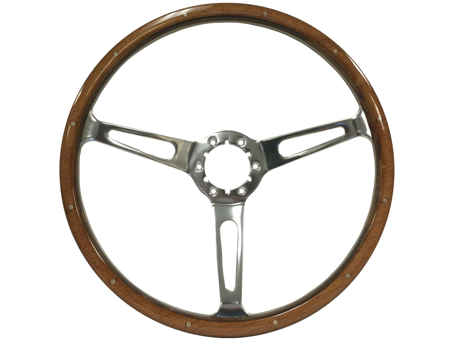 1984-89 Corvette Steering Wheel Kit | Deluxe Walnut Wood | ST3553