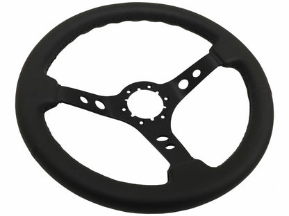 1970-88 Monte Carlo Steering Wheel Kit | Black Leather | ST3094BLK