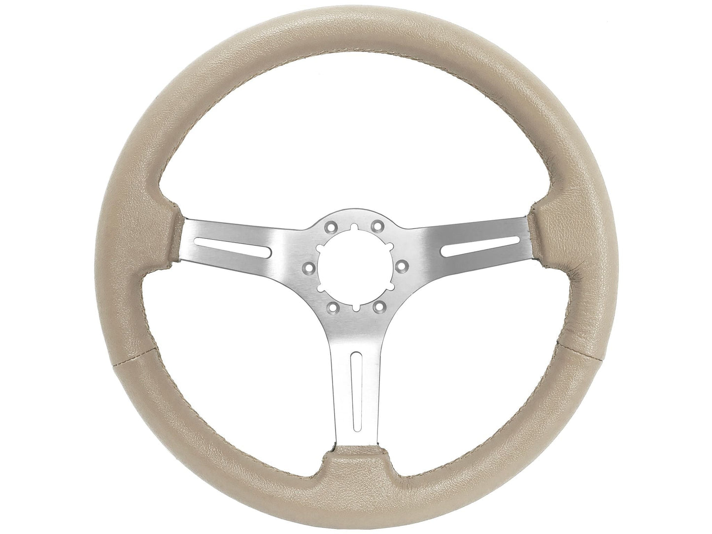 1975-77 Ford Bronco Steering Wheel Kit | Tan Leather | ST3014TAN