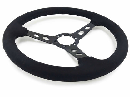 1962-68 Chevy Nova Steering Wheel Kit | Black Ultralux Suede | ST3583BLK