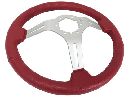 1967 Corvette Steering Wheel Kit | Red Leather | ST3014RED