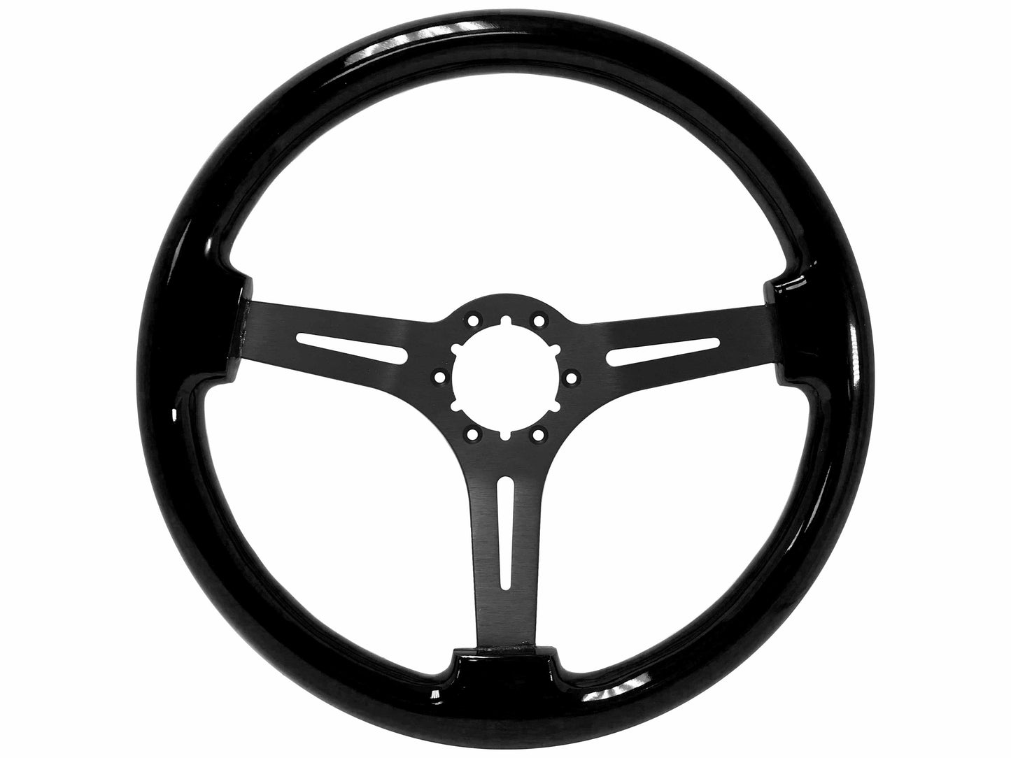 1967-69 Ford Galaxie Steering Wheel Kit | Black Ash Wood | ST3073