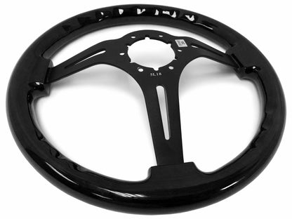 1974-94 Chevy Truck, GMC Steering Wheel Kit | Black Ash Wood | ST3073