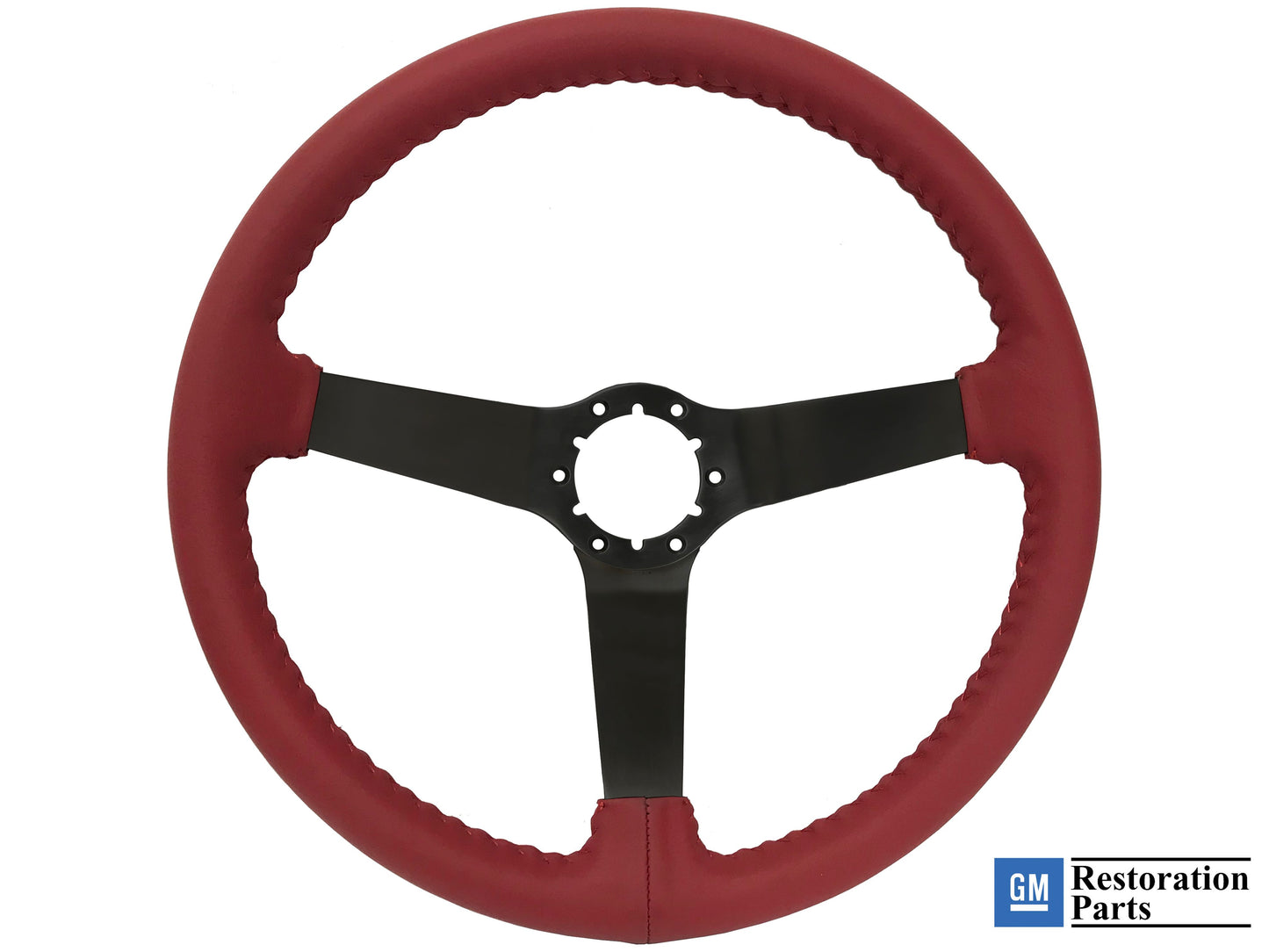 VSW S6 Step Series Steering Wheel | Red Leather, Black | ST3029RED