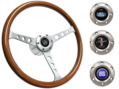 1964.5 Ford Mustang Steering Wheel Kit | Classic Wood