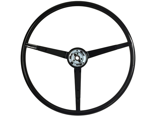 1963-1964 Ford Reproduction Black Steering Wheel | ST3033BLK