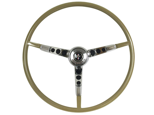 1965-1966 Ford Mustang Ivy Gold Steering Wheel Kit | ST3034IVYGOLD-KIT