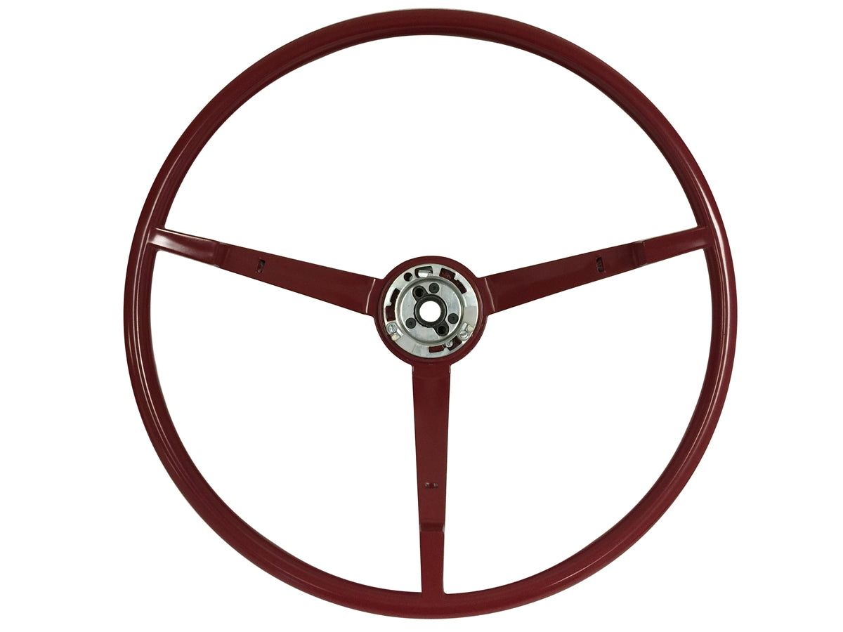 1966 Ford Mustang Red Steering Wheel | ST3034RED66