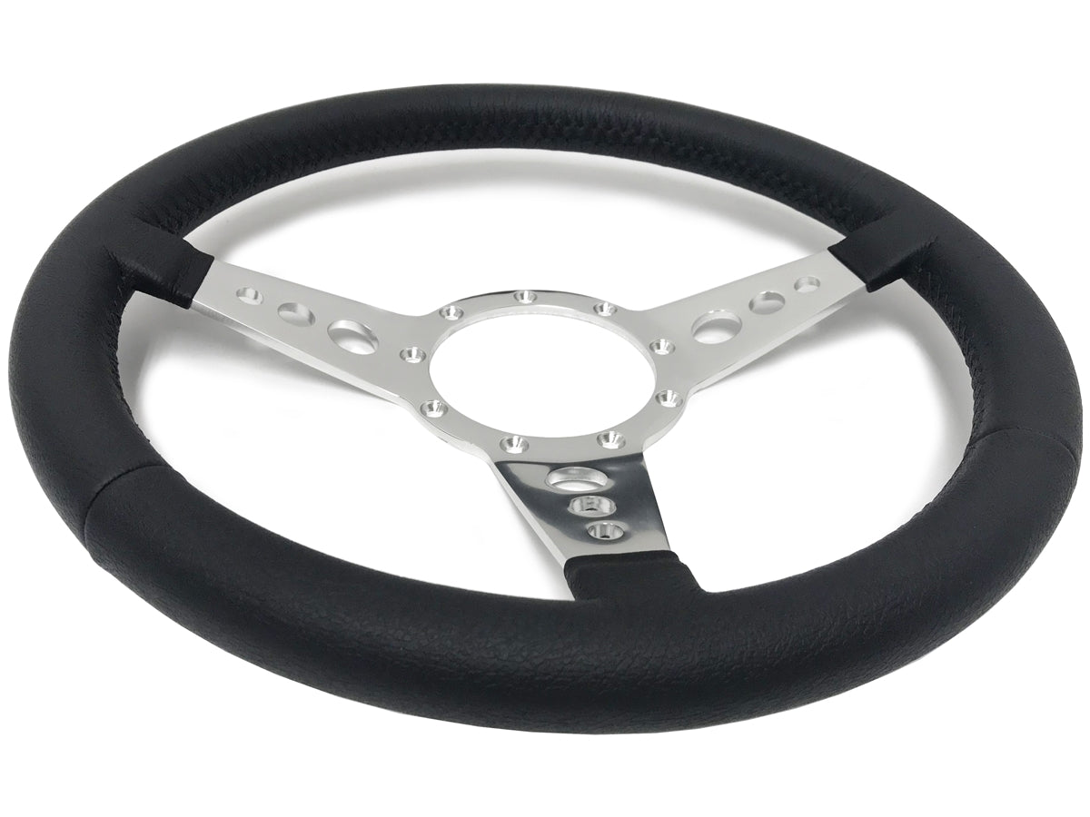 1969-89 Cadillac Steering Wheel Kit | Black Leather | ST3056