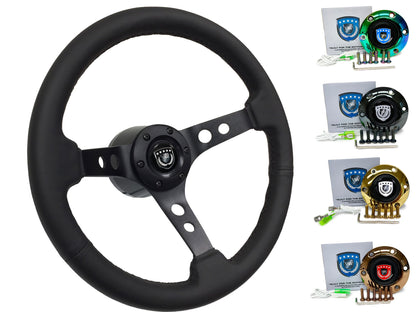 Mazda MX-3 Steering Wheel Kit | Black Leather | ST3094BLK
