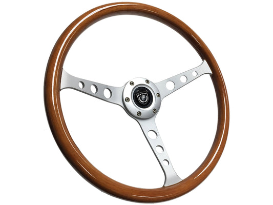 VSW S6 Steering Wheel | Classic Wood Brushed | ST3578