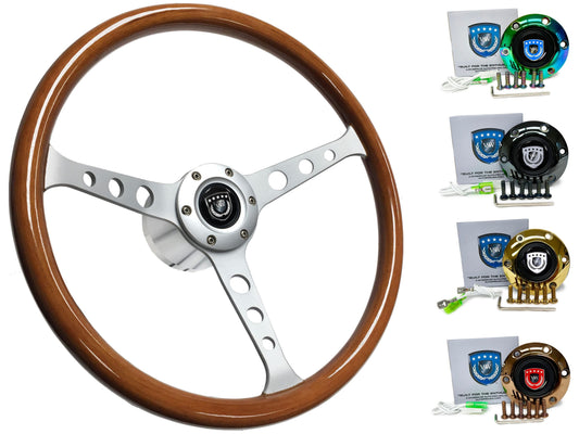 2004-13 Porsche 911 (997) Steering Wheel Kit | Classic Wood | ST3578
