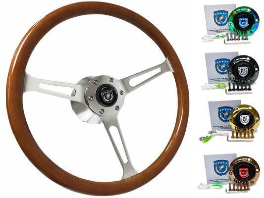 1997-04 Porsche Boxster (986 Manual) Steering Wheel Kit | Classic Wood | ST3579