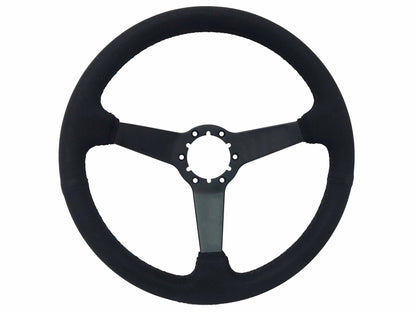 2001-17 Toyota Camry Steering Wheel Kit | Black Ultralux Suede | ST3582BLK
