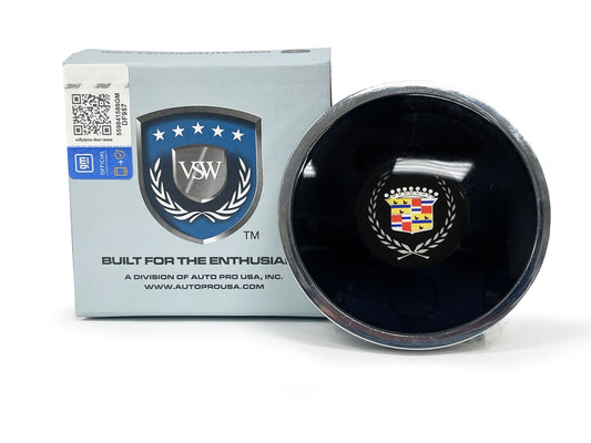VSW S6 | Cadillac Crest & Wreath Emblem | Deluxe Horn Button | STE1016DLX