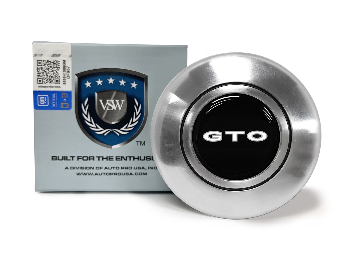 VSW Retro Series | Pontiac GTO | Silver Horn Cap | STE1019-19S