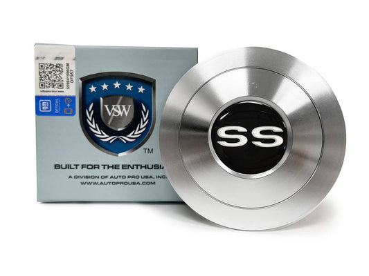 VSW S9 | White Chevy SS Emblem | Premium Horn Button | STE1030-21
