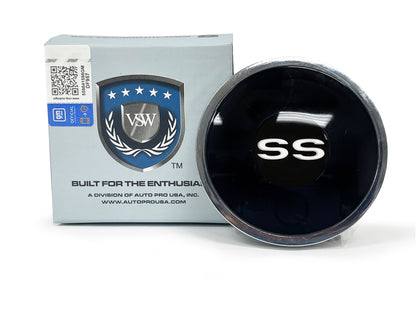 VSW S6 | White SS Emblem | Deluxe Horn Button | STE1030DLX