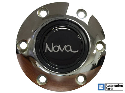 VSW S6 | Nova Emblem, 1966-72 | Chrome Horn Button | STE1034CHR