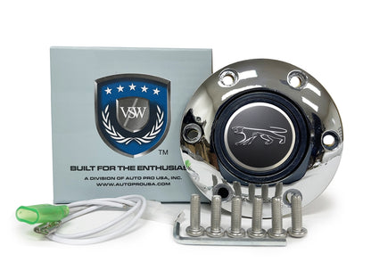 VSW S6 | Mercury Cougar Emblem | Chrome Horn Button | STE1050CHR