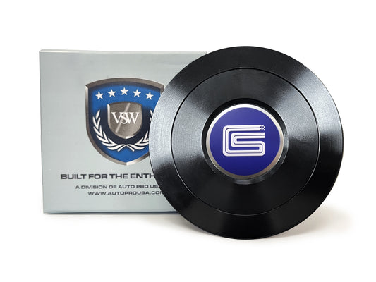 VSW S9 | CS Shelby Emblem | Black Billet Horn Button | STE1051-21B
