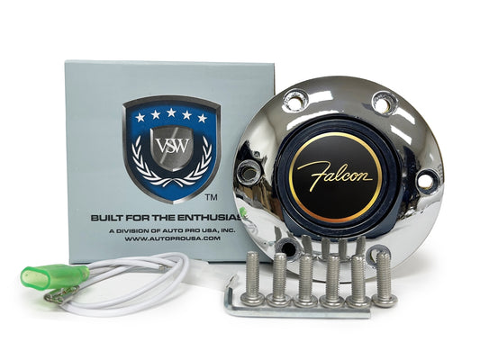 VSW S6 | Ford Falcon Emblem | Chrome Horn Button | STE1052CHR